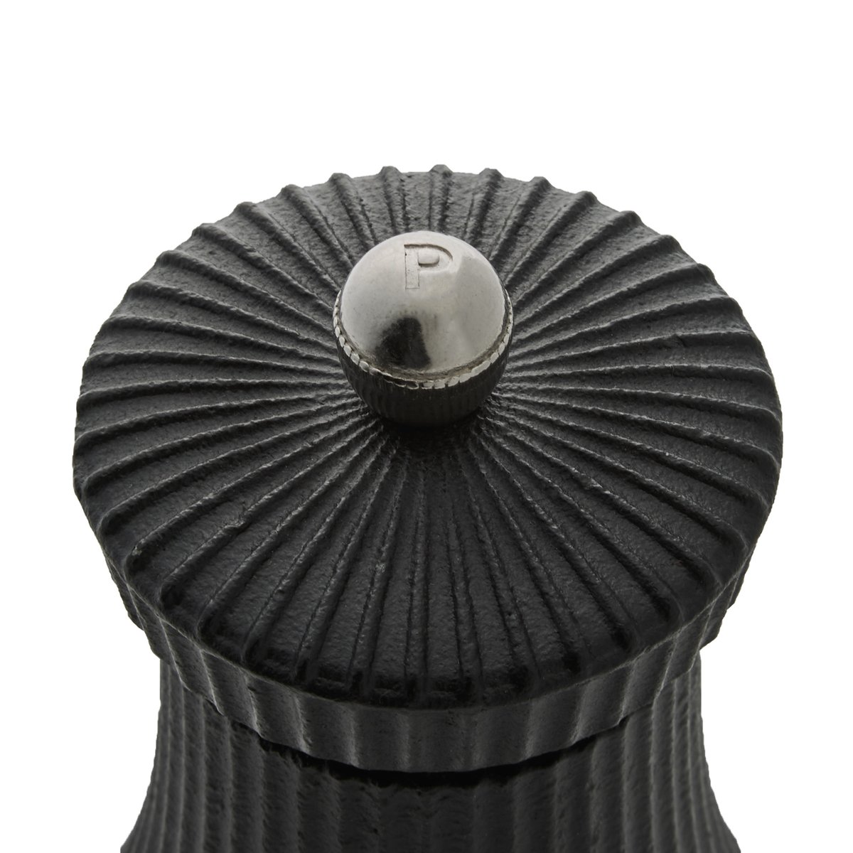 Pfeffermühle mit Carbonstahl Mahlwerk IRON CRUSH, Höhe 9,5 cm, schwarz, Gusseisen