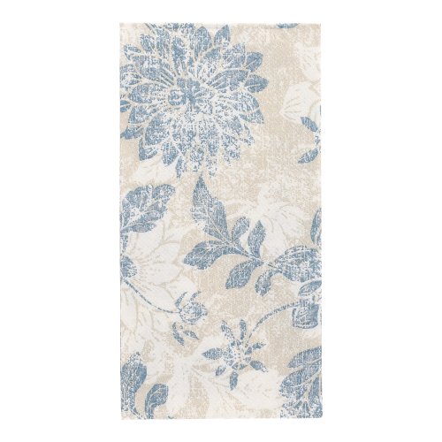 50 Servietten "ROYAL Collection" 1/8-Falz 40 cm x 40 cm arktikblau "Flowers" 12500 Servietten "ROYAL Collection" 1/8-Falz 40 cm x 40 cm arktikblau "Flowers"