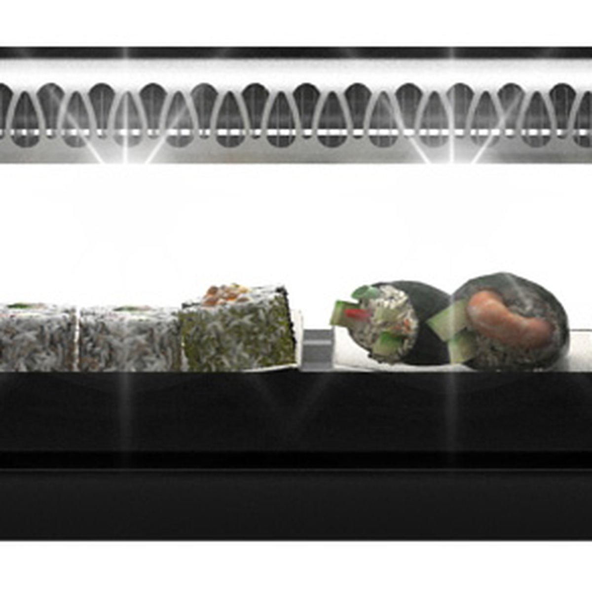 Royal Cooling Sushi 6 6x GN 1/3 x 40 mm, Kompressor links Royal Cooling Sushi 6 6x GN 1/3 x 40 mm, Kompressor links