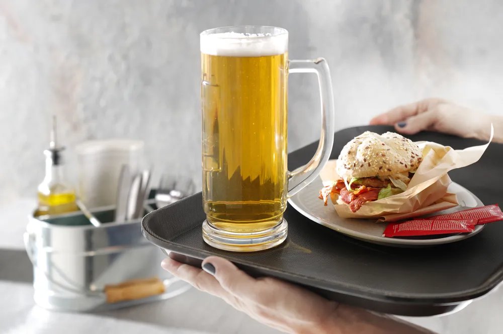 Serviertablett, rechteckig, GN 1/1, 530x325mm