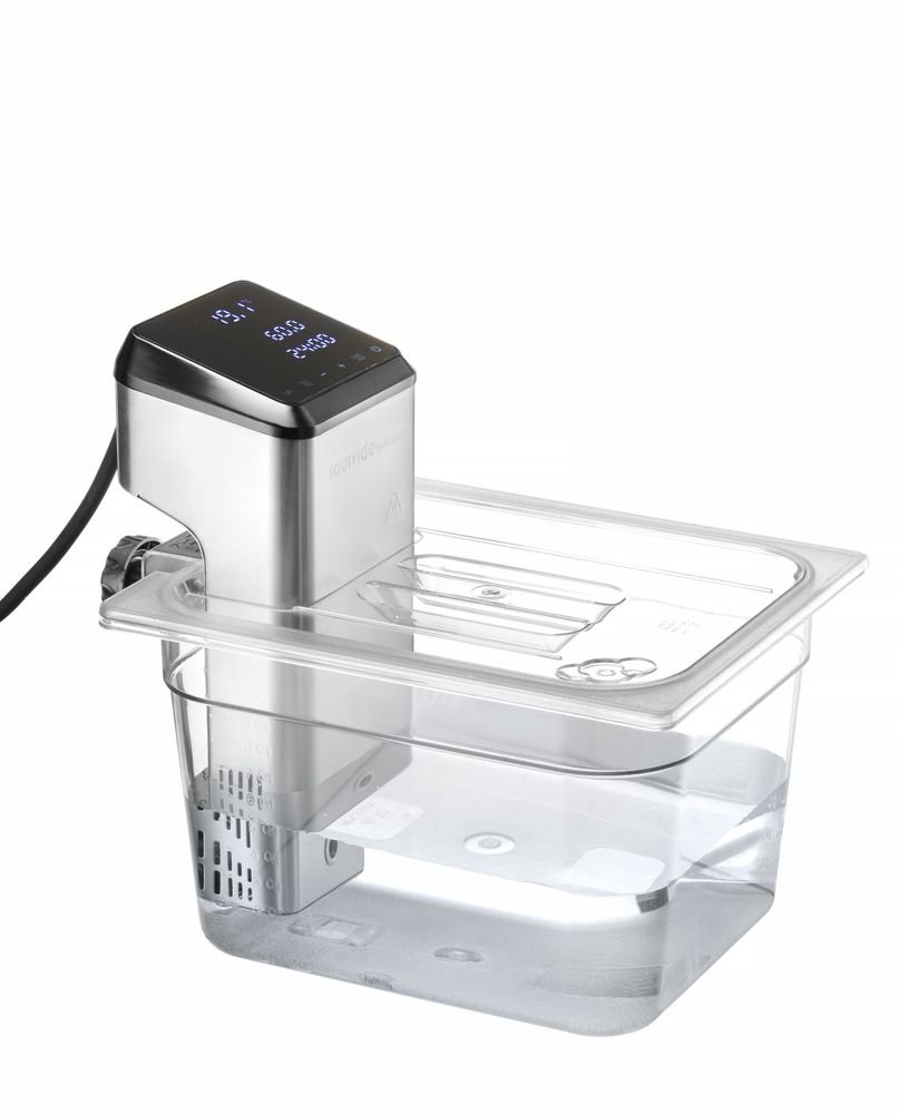 Gastronorm-Deckel mit Sous-Vide-Stick-Aussparung, HENDI, GN 1/1, Transparent, 530x325mm