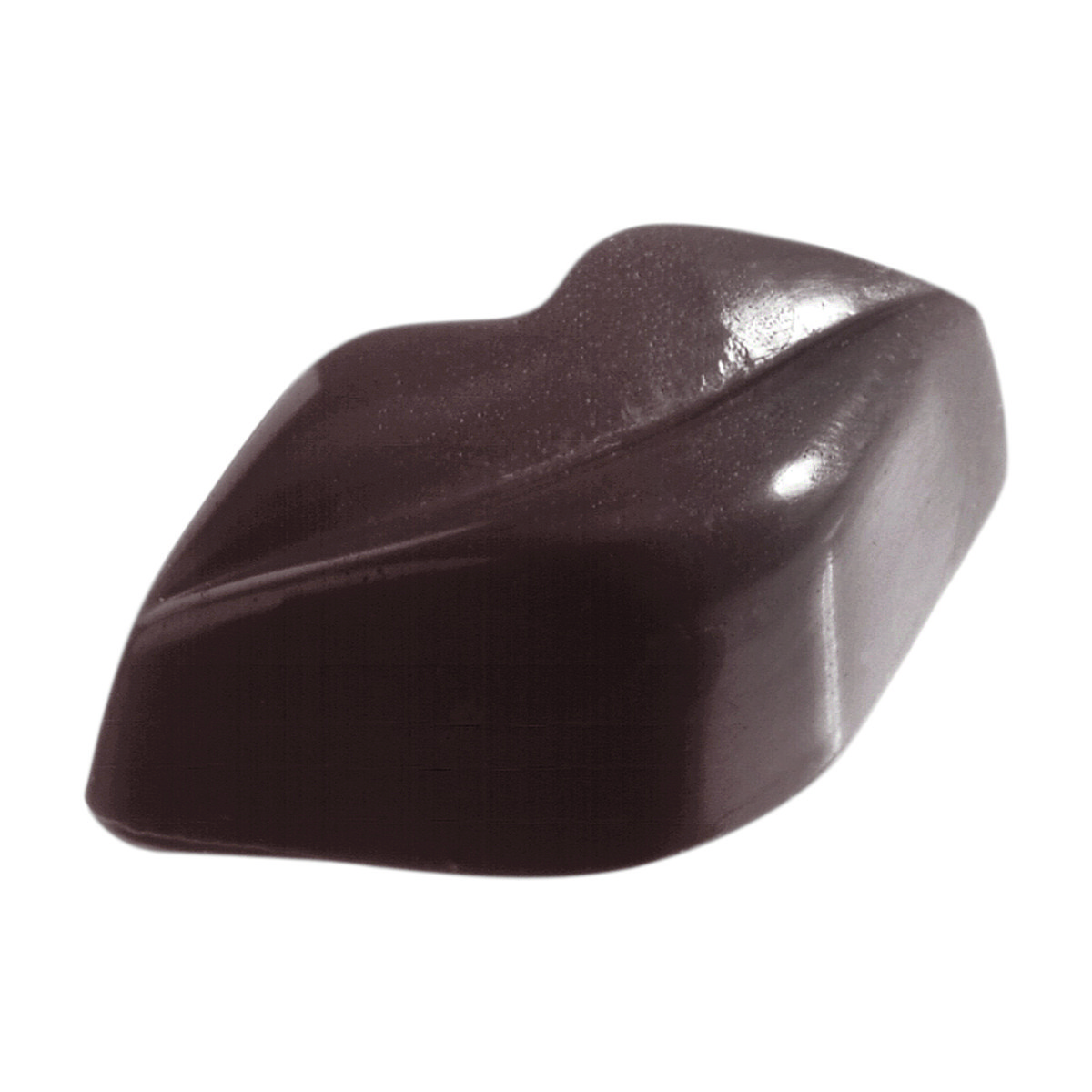 Schokoladen Form – Kussmund, 49 x 26 x 17 mm Schokoladen Form – Kussmund, 49 x 26 x 17 mm