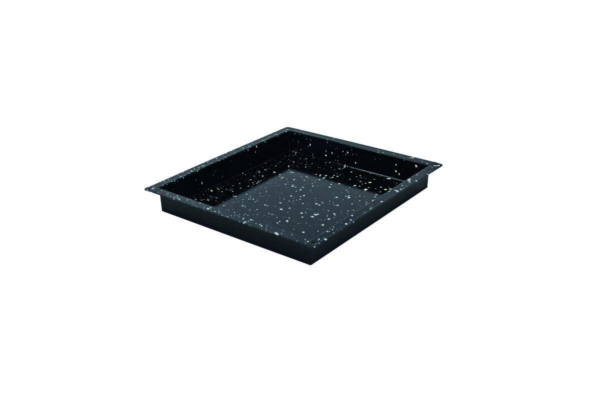 Backblech GN 2/3 Granit-Emaille 354 x 325 x 40 mm Backblech GN 2/3 Granit-Emaille 354 x 325 x 40 mm