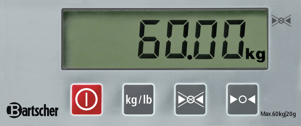 Digitalwaage, 60kg, 20g