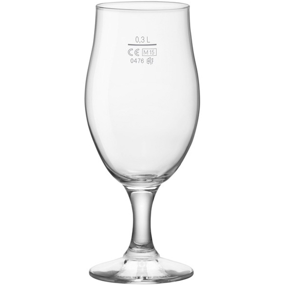 Biertulpe mit Eichstrich bei 0,3 Liter Biertulpe, Eichstrich bei 0,3 Liter