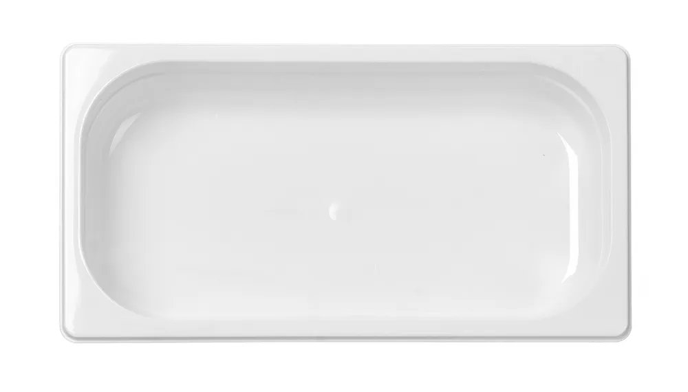 Gastronorm-Behälter 1/3, GN 1/3, 2,5L, Weiß, 325x176x(H)65mm