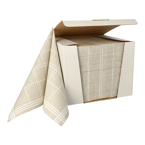 100 Servietten "ROYAL Collection" 1/4-Falz 40 cm x 40 cm sand "Kitchen Craft" 12000 Servietten "ROYAL Collection" 1/4-Falz 40 cm x 40 cm sand "Kitchen Craft"