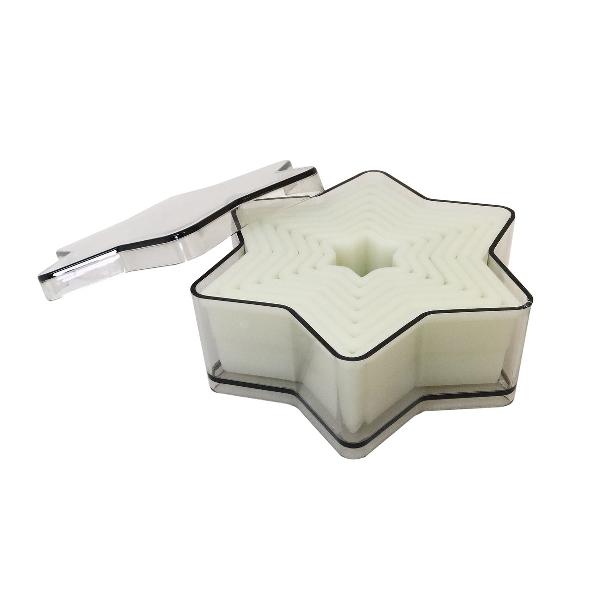 Ausstechersatz Stern, glatt Ausstechersatz Stern, glatt