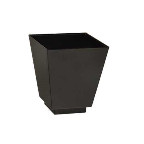 40000 Fingerfood - Schalen, PS eckig 50 ml 5 cm x 4,5 cm x 4,5 cm schwarz