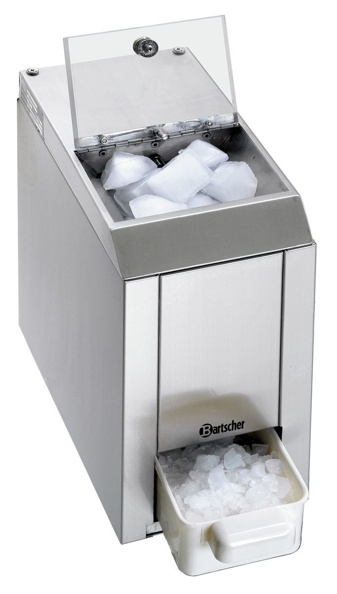 Eiscrusher, Edelstahl, silber 173 x 380 x 380 mm