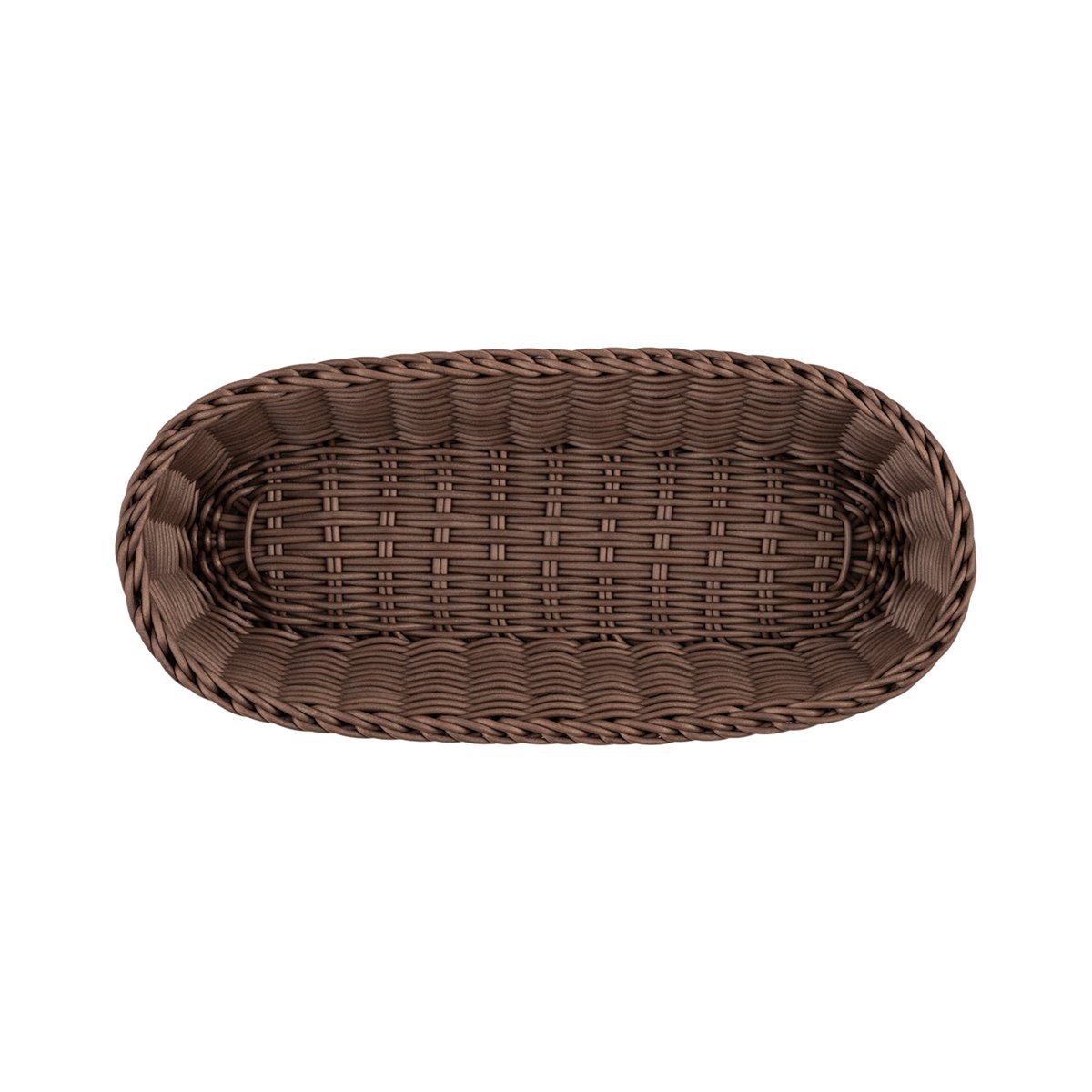 Baguettekorb 40 x 16 x 8 cm, braun