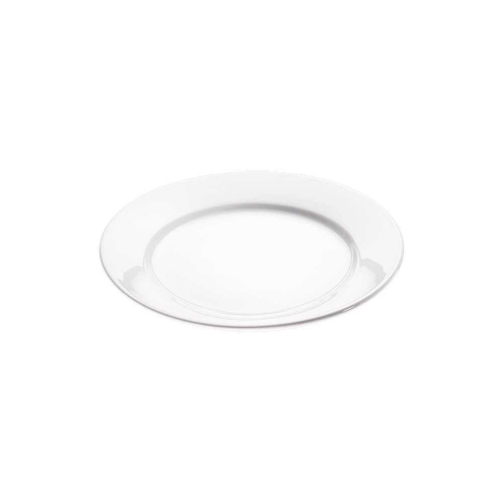 Flache Teller, reinweißes Hotelporzellan, Serie Isabell, Stalgast, Ø 200 mm Flache Teller, reinweißes Hotelporzellan, Serie Isabell, Stalgast, Ø 200 mm