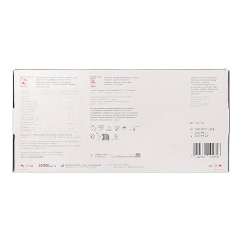 50 "WORK-INN" Handschuhe Nitril puderfrei "High Risk" blau Größe XXL 12000 "WORK-INN" Handschuhe Nitril puderfrei "High Risk" blau Größe XXL