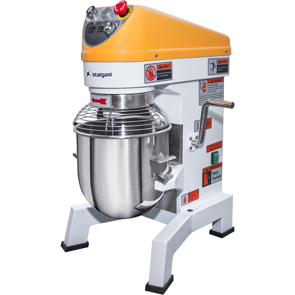 Multifunktionaler Planetenmixer, 10 L, 52-500 U/min., 420x510x720 mm (BxTxH), 0,75 kW