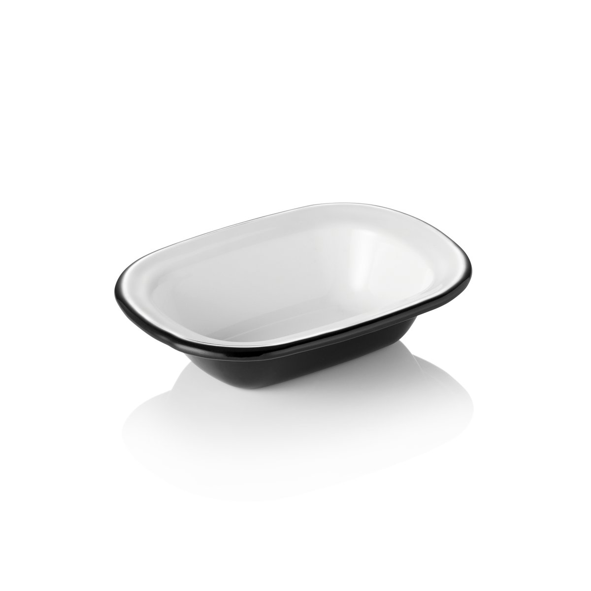 Schale GRACE, 16 x 12 x 3,5 cm, 200 ml, Emaille
