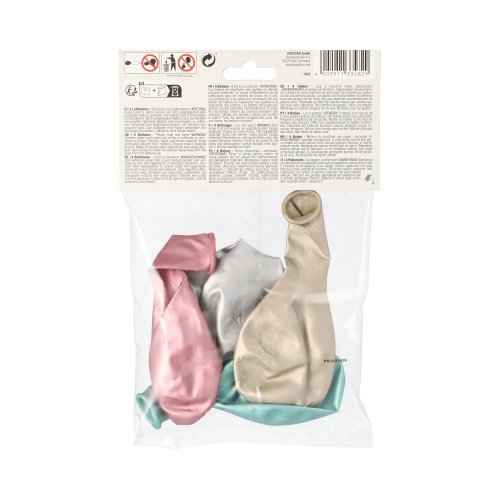 11200 Luftballons Ø 33 cm farbig sortiert "Shiny" large