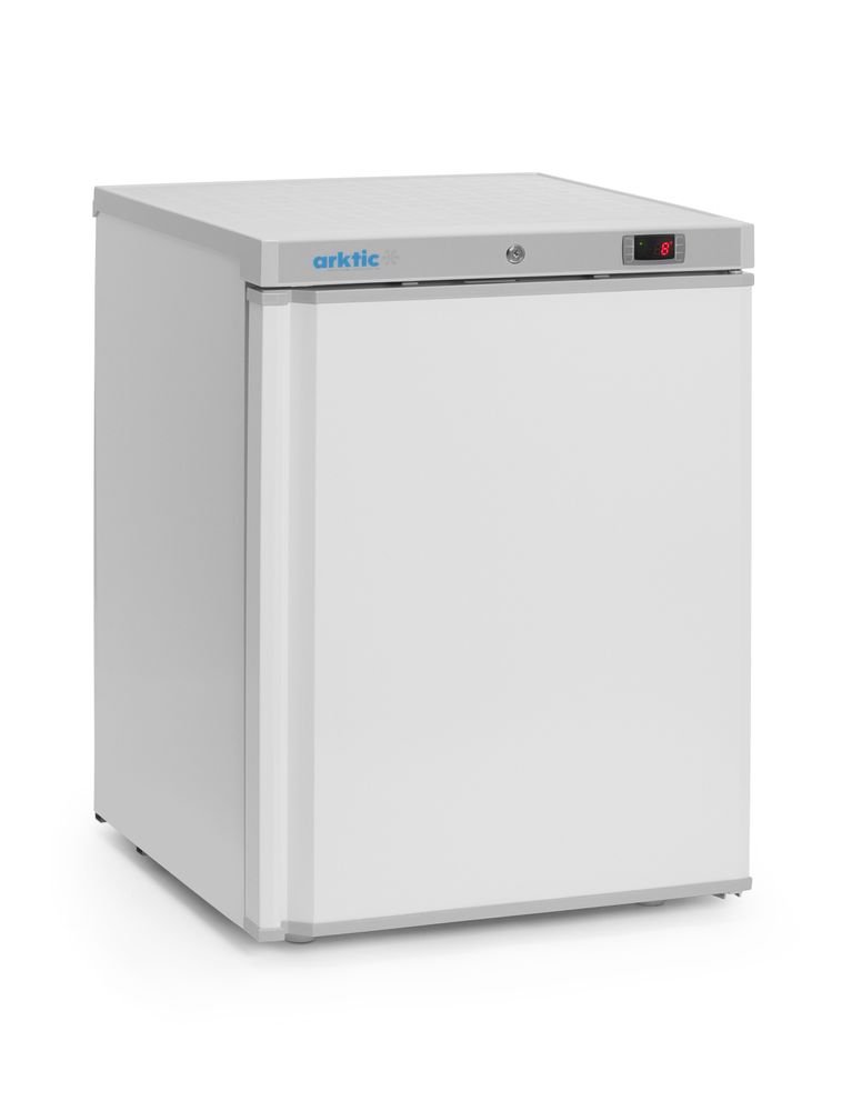 Gefrierschrank in weiß lackiertem Stahlgehäuse, Arktic, Budget Line, Weiß, 220-240V/111W, 589x655x(H)838mm