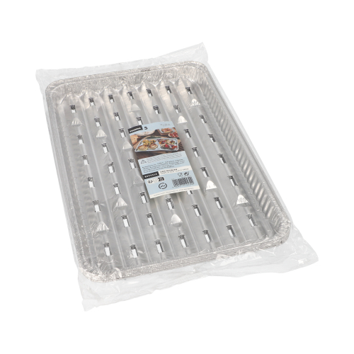 2500 Grillschalen, Alu eckig 2,5 cm x 23 cm x 34 cm