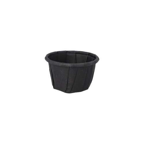 180000 Dressingbecher, Papier 10 ml Ø 3,5 cm · 2,2 cm schwarz