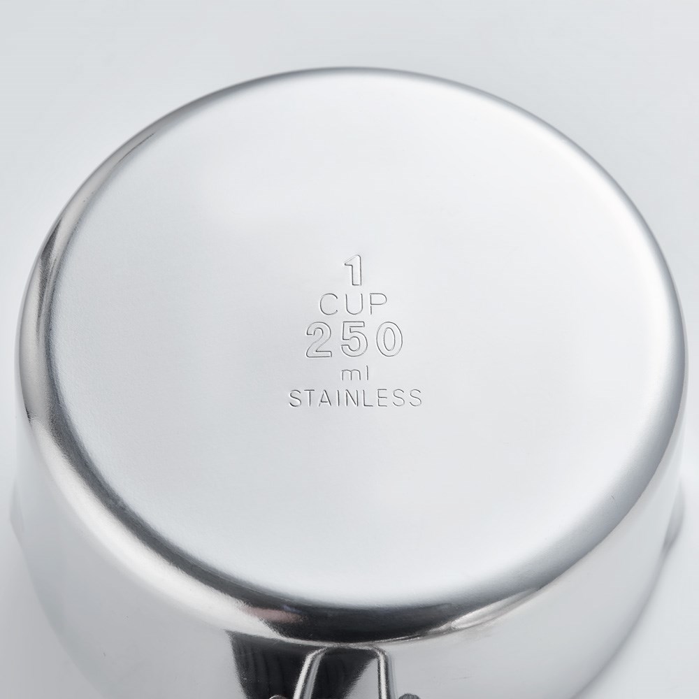 Messlöffelsatz 4-teilig, 0,06 bis 0,25 Liter Messlöffelsatz 4-teilig, 0,06 bis 0,25 Liter