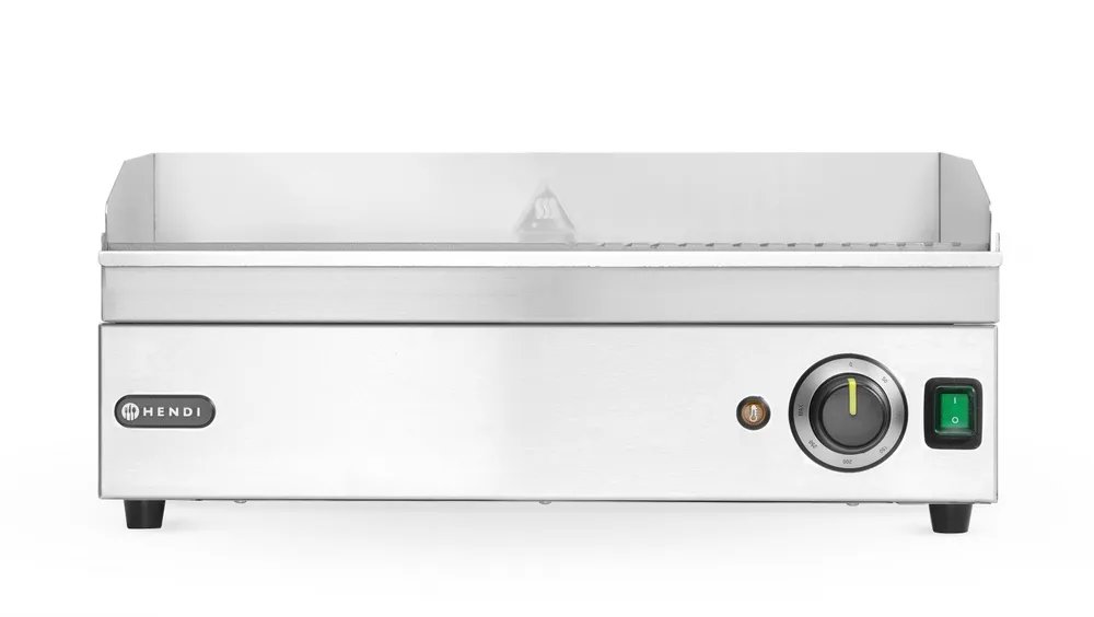 Grillplatte halb gerillt, Kitchen Line, 220-240V/2400W, 527x404x(H)233mm Grillplatte halb gerillt, Kitchen Line, 220-240V/2400W, 527x404x(H)233mm