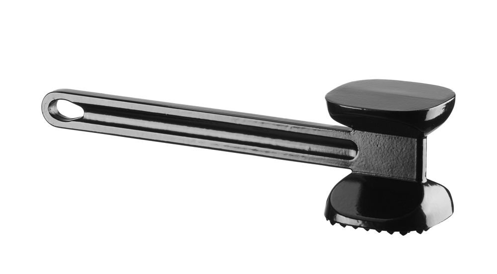 Fleischklopfer XL, HENDI, Schwarz, 300x80x(H)80mm