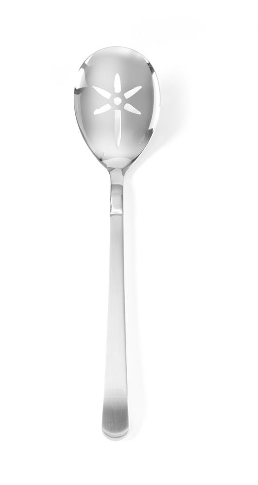 Servierlöffel geschlitzt, HENDI, 321x71mm