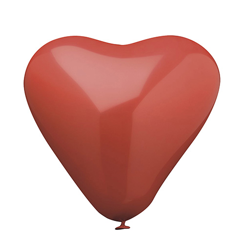 30240 Luftballons Ø 30 cm rot "Heart" large