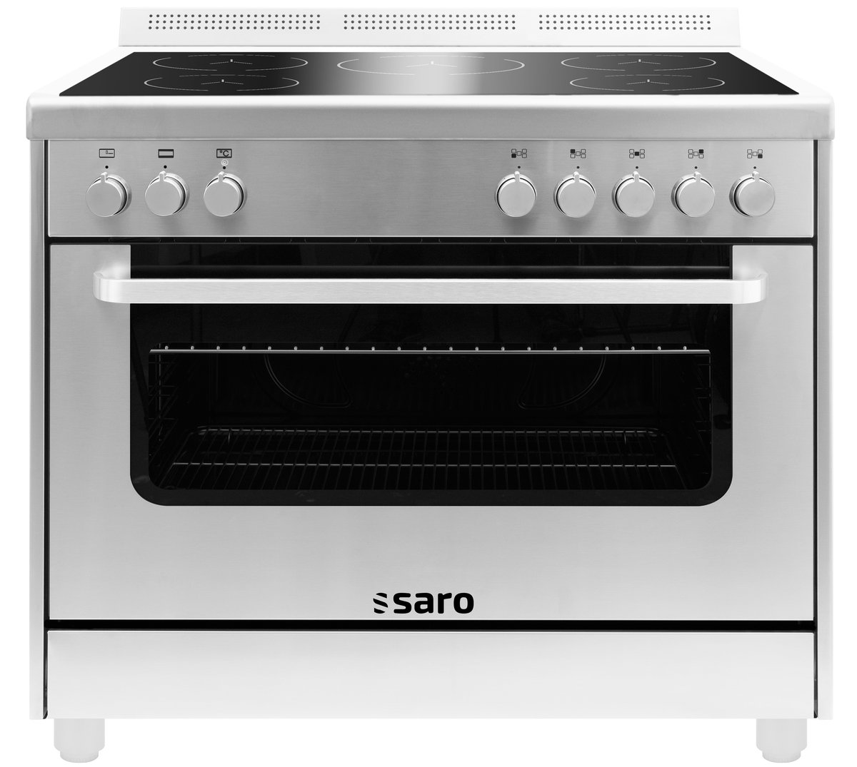 Induktionsherd+ElektrobackofenModellTS95IND61Xsilber Induktionsherd+ElektrobackofenModellTS95IND61Xsilber