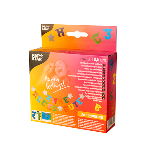 1 Grußkette, individualisierbar 768 Grußkette, individualisierbar