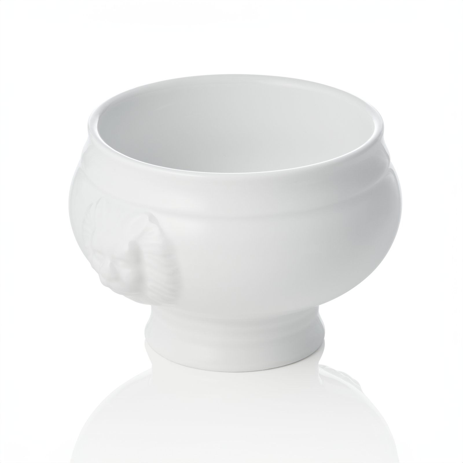 Löwenkopfterrine, Ø 13,5 cm, 1,00 ltr., Porzellan