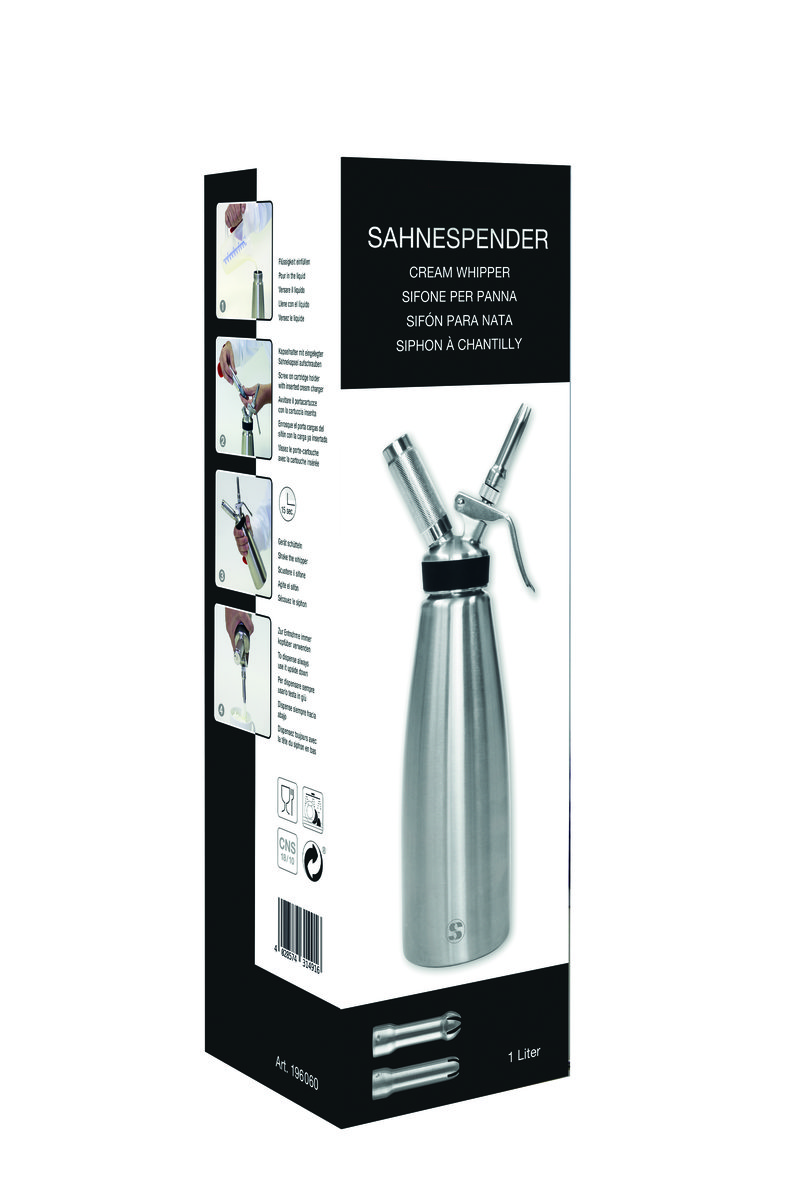 Sahnespender 1,0 Liter Sahnespender 1,0 Liter