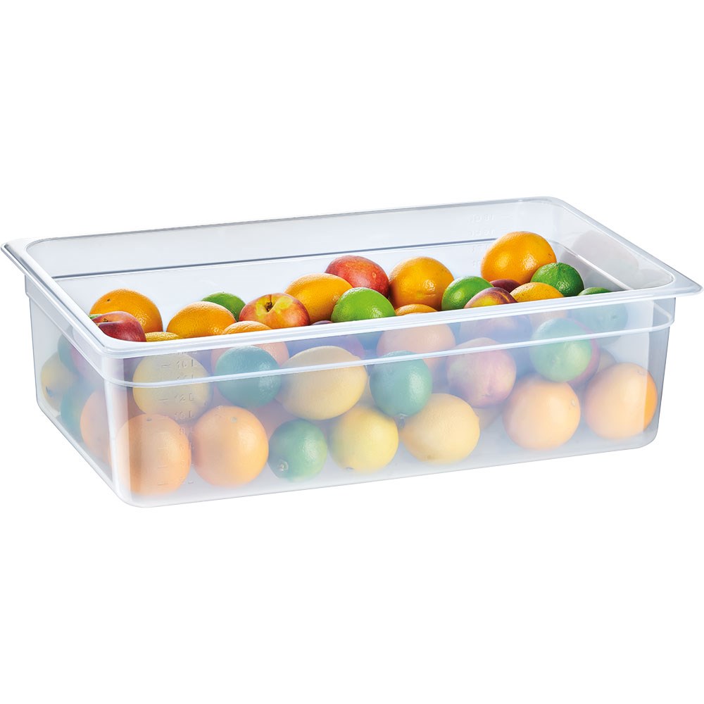 Gastronormbehälter, Serie Standard, Polypropylen, GN 1/1 (100 mm) Gastronormbehälter, Serie Standard, Polypropylen, GN 1/1 (100 mm)