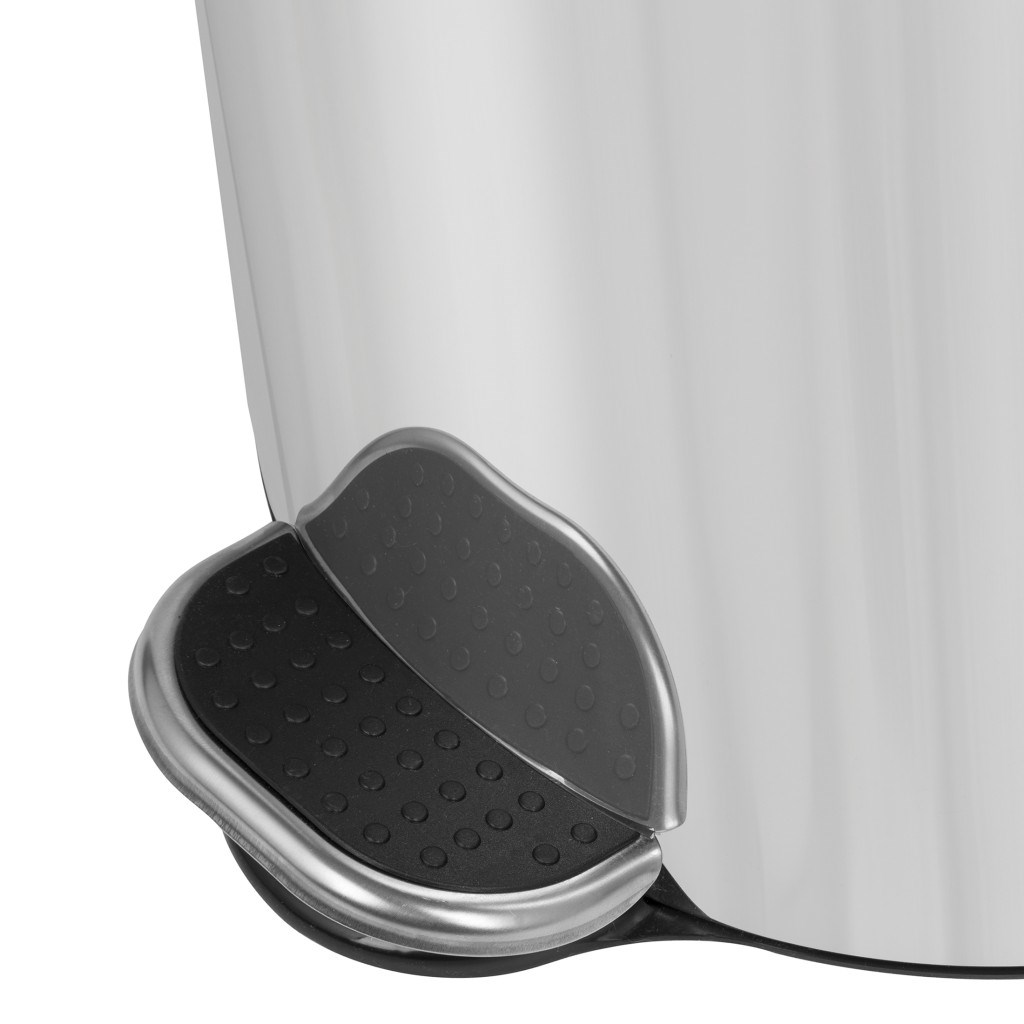 Pedal-Abfalleimer, 20 Liter, poliert