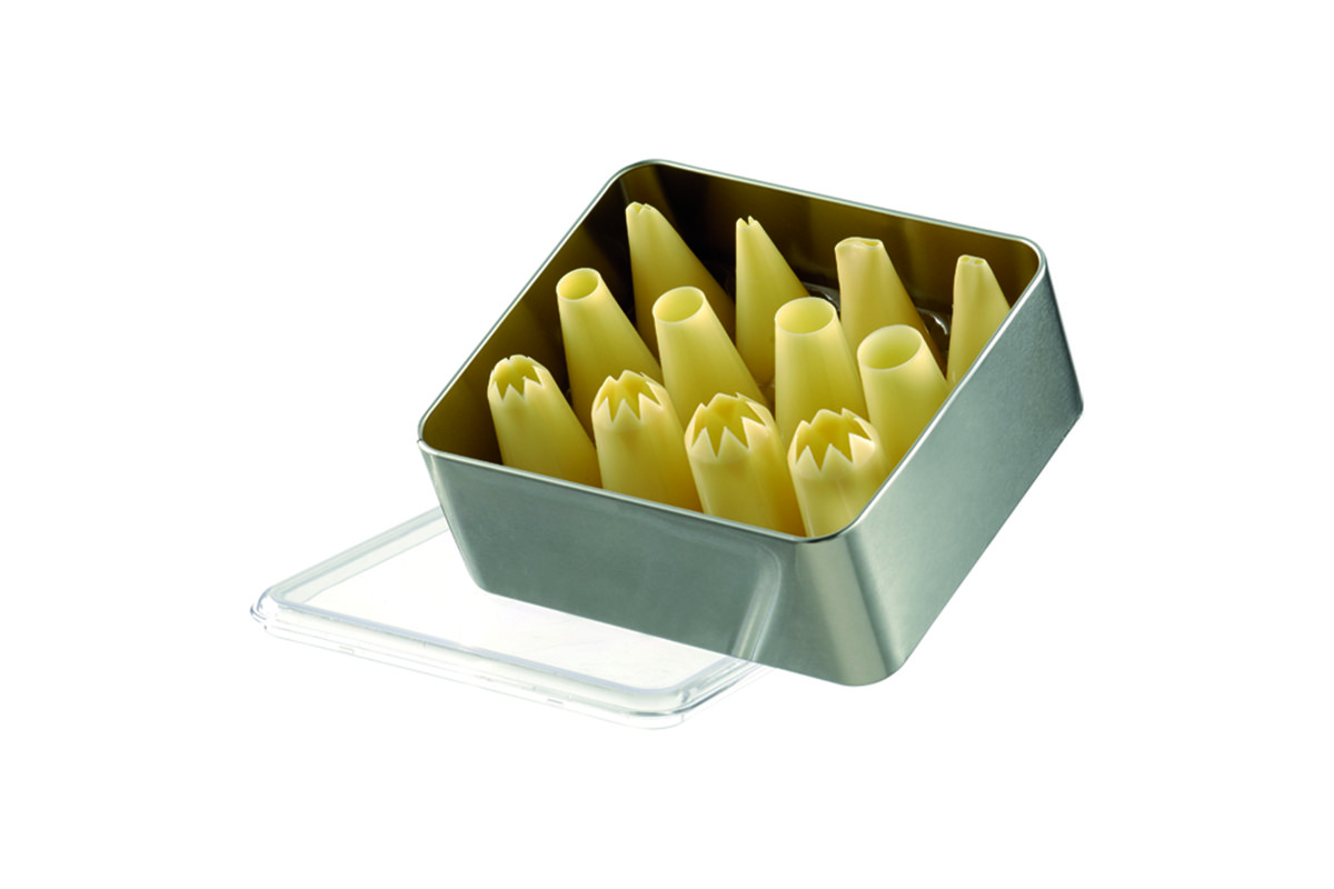 Tüllenkassetten-Set 12-teilig, große Tüllen Tüllenkassetten-Set 12-teilig, große Tüllen