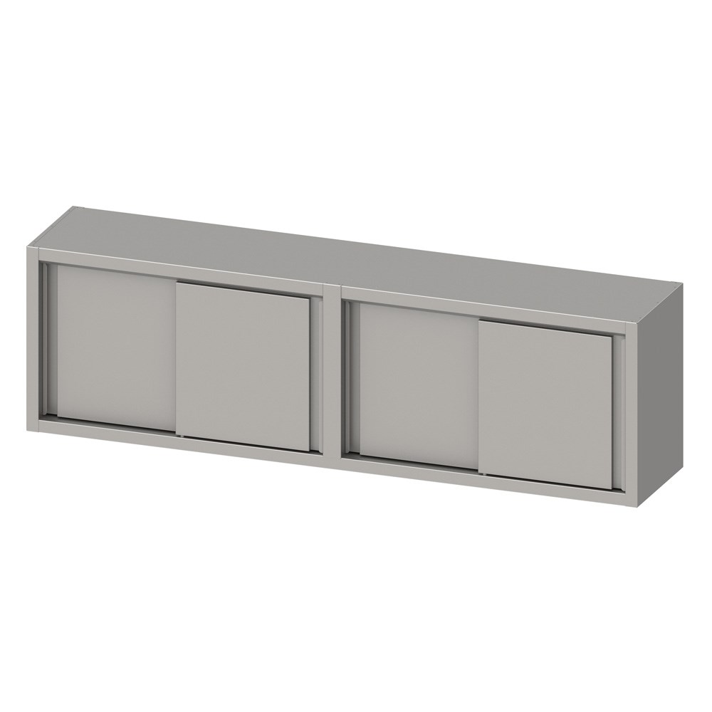 Hängeschrank mit Schiebetüren 2000x300x600 mm, verschweißt Hängeschrank mit Schiebetüren 2000x400x600 mm, verschweißt