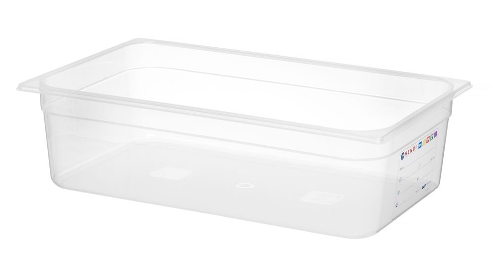 Gastronorm-Behälter 1/1, HENDI, GN 1/1, 21L, Transparent, 530x325x(H)150mm