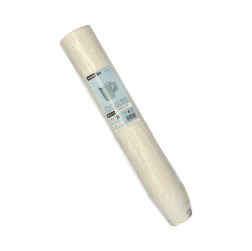 24000 Trinkbecher mit Henkel, Pappe 0,18 l Ø 7,3 cm · 7,8 cm weiss