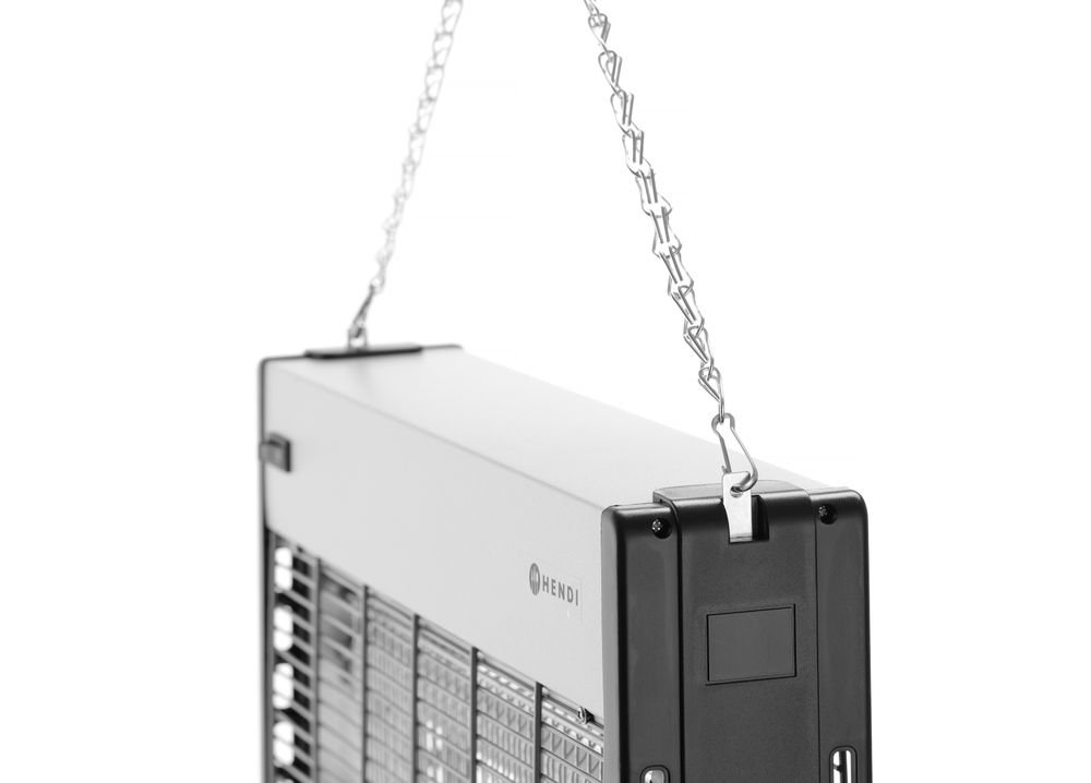 Insektenvernichter, elektronisch, HENDI, Wirkungsbereich: 50 m², 230V/26W, 379x103x(H)265mm Insektenvernichter, elektronisch, HENDI, Wirkungsbereich: 150 m², 230V/45W, 655x90x(H)360mm