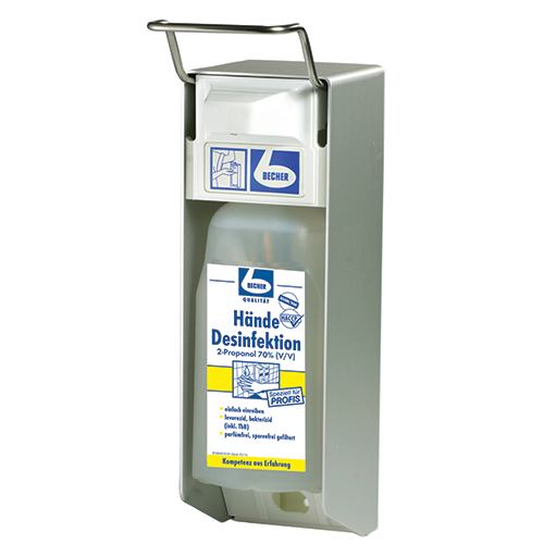 Dr. Becher Wandspender mit Aluminiumgehäuse