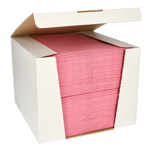 12000 Servietten "ROYAL Collection" 1/4-Falz 40 cm x 40 cm rosa
