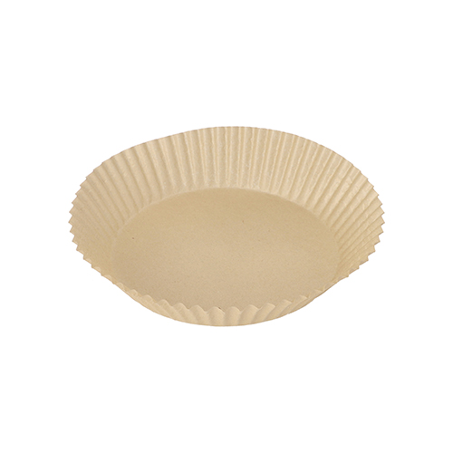 24000 Backpapiere Ø 16 cm · 4,5 cm braun für Heißluftfritteusen