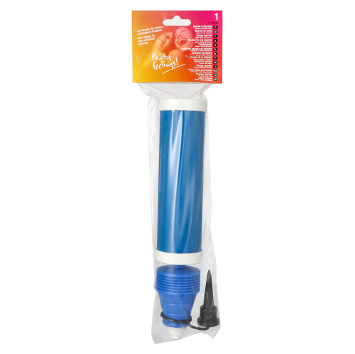 756 Spezial-Luftballonpumpe 27,5 cm blau