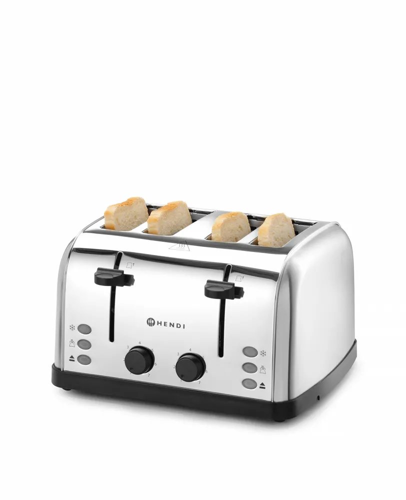 Toaster 4-fach, 240V/1500W, 295x335x(H)180mm