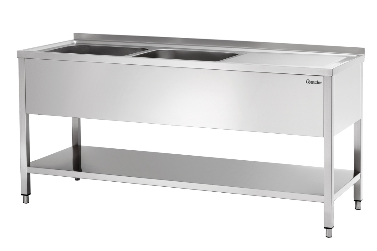 Spüle 700, B 1800, 2 Becken LI