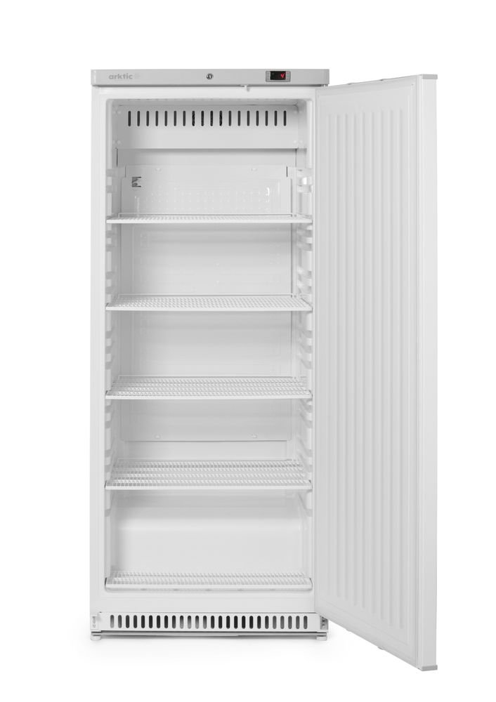Kühlschrank in weiß lackiertem Stahlgehäuse, Arktic, Budget Line, 769x775x(H)1900mm Kühlschrank in weiß lackiertem Stahlgehäuse, Arktic, Budget Line, 769x775x(H)1900mm