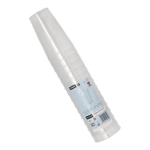 3600 Mehrweg-Trinkbecher PP 0,3 l Ø 8 cm · 11,7 cm transluzent extra stabil