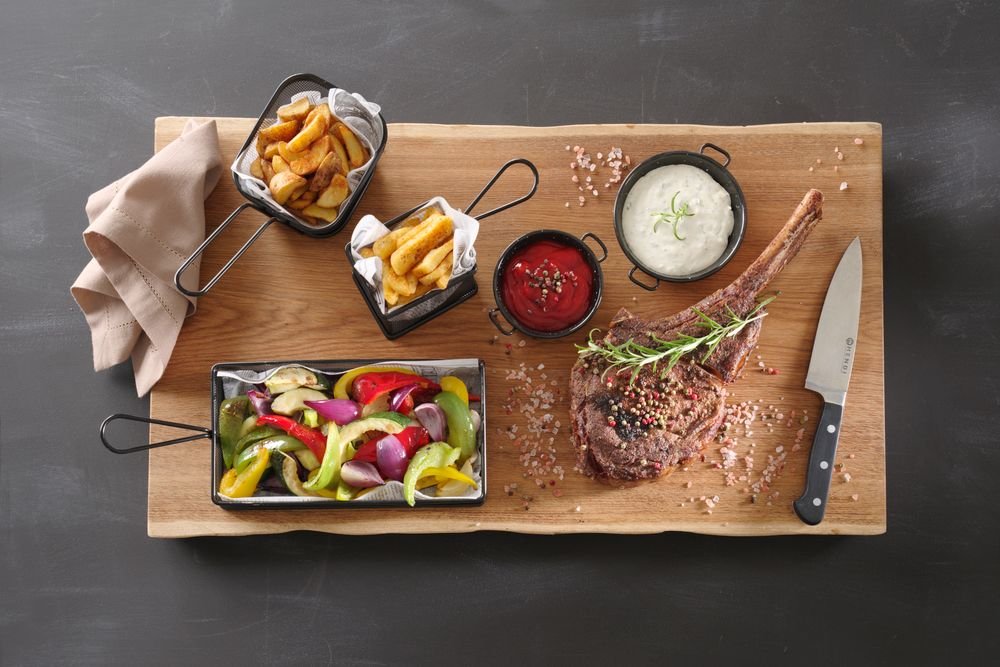 Miniatur-Frittierkörbe, HENDI, 255x135x(H)45mm