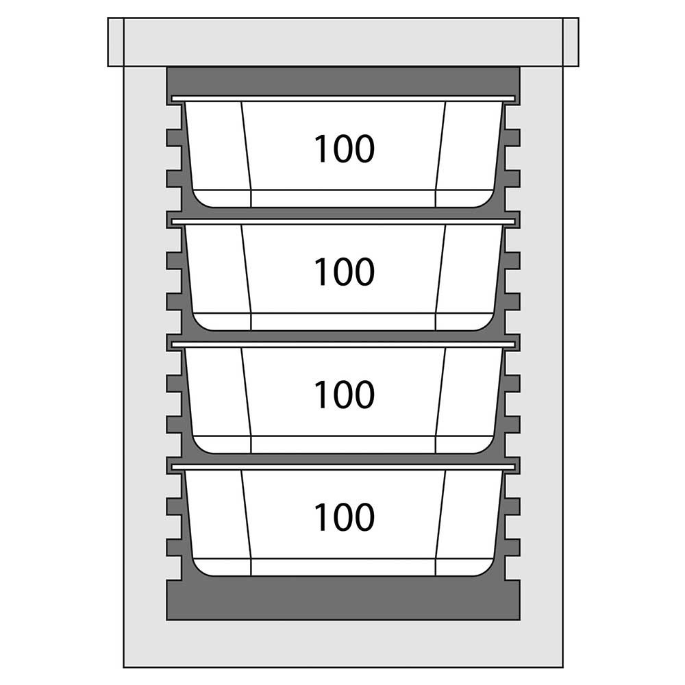 Thermobox Frontlader für 6x GN 1/1 (65 mm) Thermobox Frontlader für 6x GN 1/1 (65 mm)