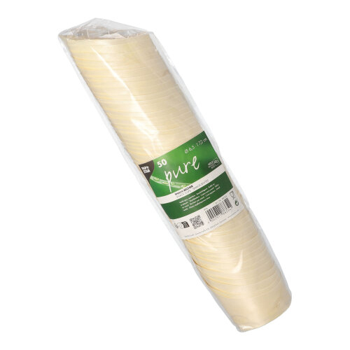 14000 Snackbecher, Holz "pure" Ø 6,5 cm · 7,2 cm